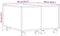 vidaXL - Salontafel - 60x60x38 - cm - bewerkt - hout - oud - houtkleurig