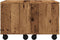 vidaXL - Salontafel - 60x60x38 - cm - bewerkt - hout - oud - houtkleurig