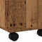 vidaXL - Salontafel - 60x60x38 - cm - bewerkt - hout - oud - houtkleurig