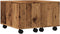 vidaXL - Salontafel - 60x60x38 - cm - bewerkt - hout - oud - houtkleurig