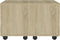vidaXL - Salontafel - 60x60x38 - cm - bewerkt - hout - sonoma - eikenkleurig