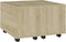 vidaXL - Salontafel - 60x60x38 - cm - bewerkt - hout - sonoma - eikenkleurig