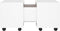 vidaXL - Salontafel - 60x60x38 - cm - bewerkt - hout - wit