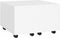 vidaXL - Salontafel - 60x60x38 - cm - bewerkt - hout - wit