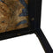 vidaXL - Salontafel - 60x60x40 - cm - teakhout - en - hars