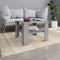 vidaXL - Salontafel - 60x60x42 - cm - bewerkt - hout - betongrijs