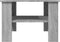 vidaXL - Salontafel - 60x60x42 - cm - bewerkt - hout - grijs - sonoma - eiken