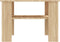 vidaXL - Salontafel - 60x60x42 - cm - bewerkt - hout - sonoma - eikenkleurig