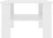 vidaXL - Salontafel - 60x60x42 - cm - bewerkt - hout - wit