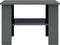 vidaXL - Salontafel - 60x60x42 - cm - bewerkt - hout - zwart