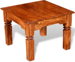 vidaXL - Salontafel - 60x60x45 - cm - massief - hout
