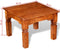 vidaXL - Salontafel - 60x60x45 - cm - massief - hout