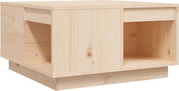 vidaXL - Salontafel - 60x61x32,5 - cm - massief - grenenhout