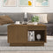 vidaXL - Salontafel - 60x61x32,5 - cm - massief - grenenhout - honingbruin