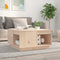 vidaXL - Salontafel - 60x61x32,5 - cm - massief - grenenhout