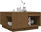 vidaXL - Salontafel - 60x61x32,5 - cm - massief - grenenhout - honingbruin