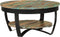 vidaXL - Salontafel - 65x32 - cm - massief - gerecycled - hout