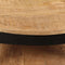 vidaXL - Salontafel - 65x32 - cm - massief - ruw - mangohout