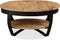 vidaXL - Salontafel - 65x32 - cm - massief - ruw - mangohout