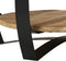 vidaXL - Salontafel - 65x32 - cm - massief - ruw - mangohout