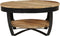 vidaXL - Salontafel - 65x32 - cm - massief - ruw - mangohout