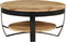 vidaXL - Salontafel - 65x32 - cm - massief - ruw - mangohout