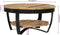 vidaXL - Salontafel - 65x32 - cm - massief - ruw - mangohout