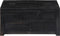 vidaXL - Salontafel - 65x65x30 - cm - massief - mangohout - zwart