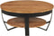 vidaXL - Salontafel - 65x65x32 - cm - massief - acaciahout