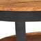 vidaXL - Salontafel - 65x65x32 - cm - massief - acaciahout