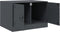 vidaXL - Salontafel - 67x50x44 - cm - staal - antracietkleurig