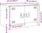 vidaXL - Salontafel - 67x50x44 - cm - staal - olijfgroen