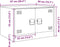 vidaXL - Salontafel - 67x50x44 - cm - staal - roze