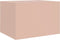 vidaXL - Salontafel - 67x50x44 - cm - staal - roze