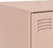 vidaXL - Salontafel - 67x50x44 - cm - staal - roze