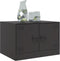 vidaXL - Salontafel - 67x50x44 - cm - staal - zwart