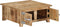 vidaXL - Salontafel - 67x67x30 - cm - massief - mangohout