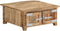 vidaXL - Salontafel - 67x67x30 - cm - massief - mangohout