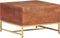 vidaXL - Salontafel - 67x67x45 - cm - massief - mangohout - honingbruin