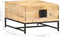 vidaXL - Salontafel - 67x67x45 - cm - massief - mangohout