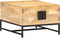 vidaXL - Salontafel - 67x67x45 - cm - massief - mangohout