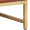 vidaXL - Salontafel - 67x67x45 - cm - massief - mangohout - honingbruin
