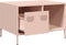 vidaXL - Salontafel - 68,5x50x43,5 - cm - koudgewalst - staal - roze