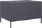 vidaXL - Salontafel - 68,5x50x43,5 - cm - koudgewalst - staal - antracietkleurig