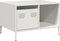 vidaXL - Salontafel - 68,5x50x43,5 - cm - koudgewalst - staal - wit