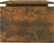 vidaXL - Salontafel - 68x50x38 - cm - bewerkt - hout - gerookt - eikenkleurig