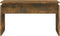 vidaXL - Salontafel - 68x50x38 - cm - bewerkt - hout - gerookt - eikenkleurig