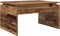 vidaXL - Salontafel - 68x50x38 - cm - bewerkt - hout - oud - houtkleurig