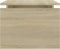 vidaXL - Salontafel - 68x50x38 - cm - bewerkt - hout - sonoma - eikenkleurig