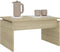 vidaXL - Salontafel - 68x50x38 - cm - bewerkt - hout - sonoma - eikenkleurig
